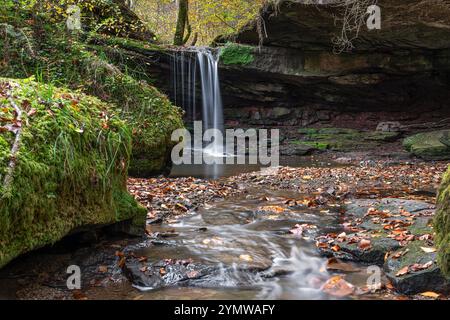 Landschaft der Eifel nahe Bitburg, Deutschland Stockfoto