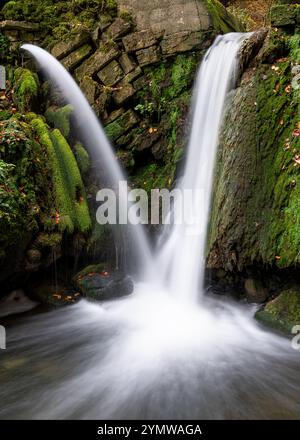 Landschaft der Eifel nahe Bitburg, Deutschland Stockfoto