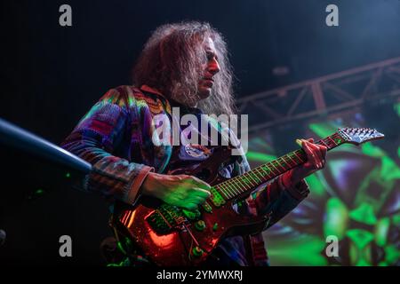 Bournemouth, Großbritannien. November 2024. Ozric Tentacles an der O2 Academy Bournemouth 22.11.2024. Quelle: Charlie Raven/Alamy Live News Stockfoto