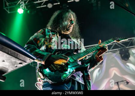 Bournemouth, Großbritannien. November 2024. Ozric Tentacles an der O2 Academy Bournemouth 22.11.2024. Quelle: Charlie Raven/Alamy Live News Stockfoto