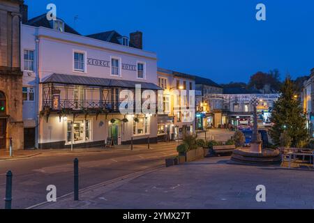 Der Marktplatz in Frome Somerset Stockfoto