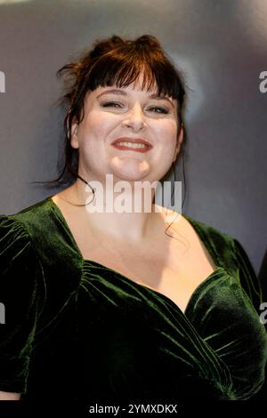 Turin, Italien. November 2024. Daphne Agten nimmt am 42. Turiner Filmfestival 2024 am 23. November 2024 in Turin Teil. Foto: Marco Piovanotto/ABACAPRESS. COM Credit: Abaca Press/Alamy Live News Stockfoto
