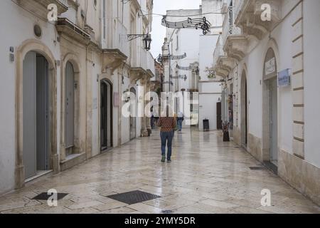 Altstadt Martina Franca, Apulien, Italien, Europa Stockfoto