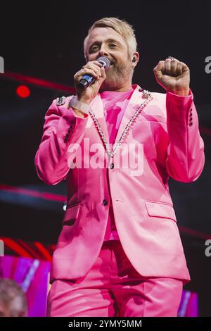 Ross Antony bei der Schlagernacht des Jahres live auf der Original Tour in der Berliner Uber Arena am 16. November 2024 Stockfoto