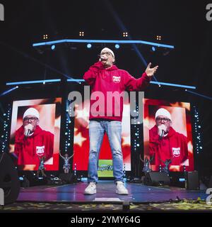 DJ Oetzi bei der Schlagernacht des Jahres live auf der Original Tour in der Berliner Uber Arena am 16. November 2024 Stockfoto