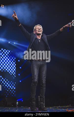 Matthias Reim bei der Schlagernacht des Jahres live auf der Original Tour in der Berliner Uber Arena am 16. November 2024 Stockfoto