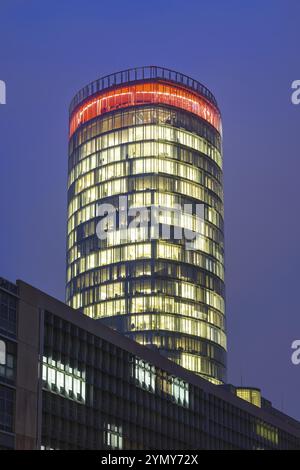 Koelntriangle, LVR Tower, Sitz der Europäischen Agentur für Flugsicherheit (EASA), Köln, Nordrhein-Westfalen, Deutschland, Europa Stockfoto