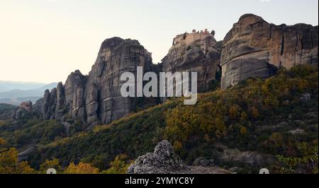 Varlaam Kloster in Meteora, Griechenland Stockfoto
