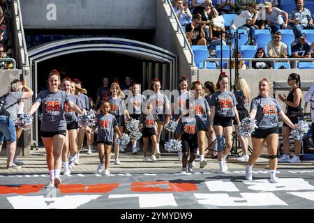 Fußballspiel GFL, Saarland Hurricanes vs. Marburg Söldner, 11.Juni 2022 Stockfoto