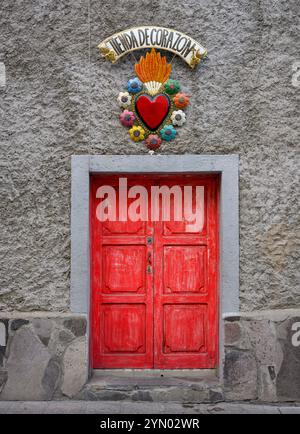 Callejón de Loreto, San Miguel de Allende, Mexiko. Stockfoto