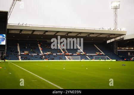 Birmingham, England - 23. November 2024: Die Hawthorns vor dem EFL-Meisterschaftsspiel zwischen West Bromwich Albion und Norwich City Stockfoto