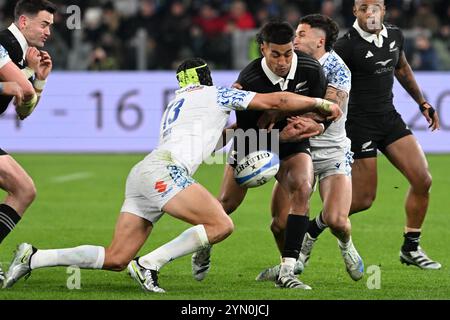 13 13 14 während des Rugbyspiels Italy vs All Blacks, Autumn Nations Series in Turin, Italien, 23. November 2024 Stockfoto