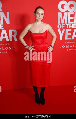 London, Großbritannien. November 2024. Rose Gray nimmt an den GQ Men of the Year 2024 im Kensington Roof Garden in London Teil. (Foto: Mario Mitsis/SOPA Images/SIPA USA) Credit: SIPA USA/Alamy Live News Stockfoto