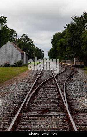 Jimmy Carter Heimatstadt in Plänen, GA, USA Stockfoto