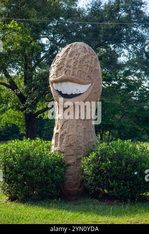 Jimmy Carter Heimatstadt in Plänen, GA, USA Stockfoto