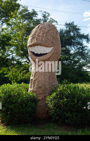 Jimmy Carter Heimatstadt in Plänen, GA, USA Stockfoto