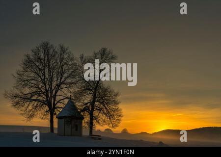 Schweiz, Baselland, Baselbiet, Brislach, Brislach BL, Kapelle, Fichtenhof, Kapelle Fichtenhof, Laufental, Laufen, Wahlen bei Laufen, Wahlen BL Stockfoto