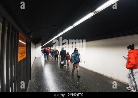 Placa Espanya Interchange Stockfoto