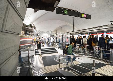 Placa Espanya Interchange Stockfoto