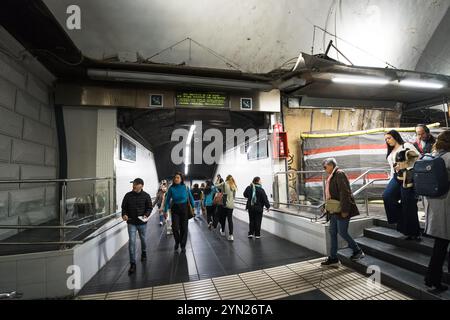 Placa Espanya Interchange Stockfoto