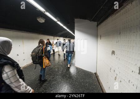 Placa Espanya Interchange Stockfoto