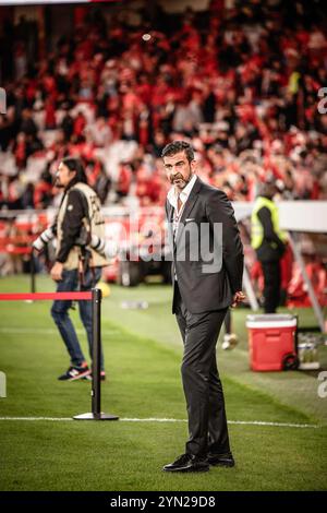 REKORDDATUM NICHT ANGEGEBEN Benfica x cf Amateurstar Lissabon pt, 11/23/2024 - SL Benfica Samstag 23. Diesen Samstag schlug Benfica den Amadora Star 7-0 in der vierten Runde des Portugiesischen Pokals. Foto: Isidro Gomes/ATO Press/IMAGO GERAL Benfica x cf Amateurstar Lissabon Copyright: XIsidroxGomesx Stockfoto