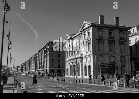 Marseille, Frankreich - 28. Januar 2022: Die Fassade des Rathauses von Marseille, Frankreich. Stockfoto