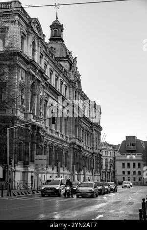Marseille, Frankreich - 28. Januar 2022: Die Fassade des Rathauses von Marseille, Frankreich. Stockfoto
