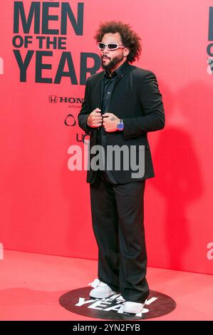 Marcelo Vieira da Silva Júnior bei der Verleihung der GQ Men of the Year Awards 2024 im Reina Sofia Museum. Madrid, 21.11.2024 Stockfoto