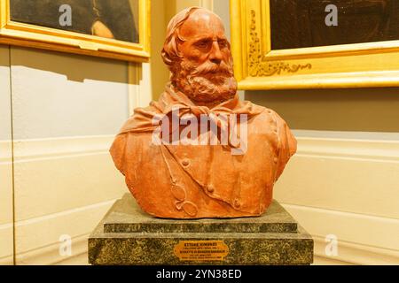 Florenz, Italien, 4. Januar 2024: Giuseppe Garibaldi. Ettore Ximenes Stockfoto