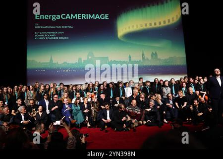 Torun, Polen. November 2024. Camerimage Abschlusszeremonie in Torun, Polen am 23. November 2024. (Foto: Jakub Porzycki/NurPhoto)0 Credit: NurPhoto SRL/Alamy Live News Stockfoto