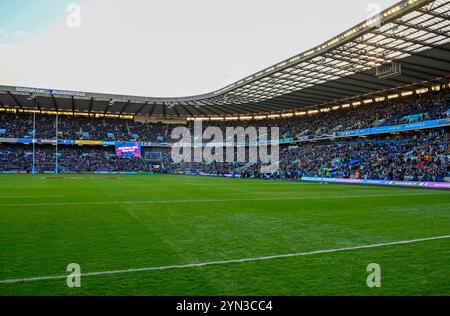 Edinburgh, Großbritannien. November 2024. Spiel der Herbstnation Series im Murrayfield Stadium, Edinburgh. Der Bildnachweis sollte lauten: Neil Hanna/Sportimage Credit: Sportimage Ltd/Alamy Live News Stockfoto