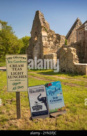 Großbritannien, England, Somerset, Quantocks, Kilve, Ruinen von Chantry Stockfoto