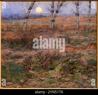 El Prat de Llobregat, 1905, Nicolau Raurich (Barcelona, 1871-1945), MNAC, Museu Nacional D’Art de Catalunya, Barcelona, Spanien Stockfoto