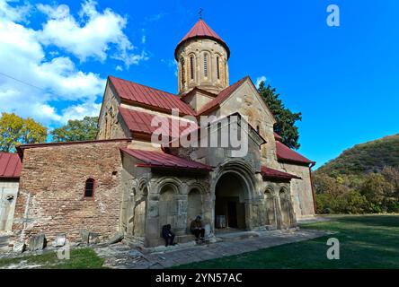 Hauptkirche Im Kloster Betania Der Geburt Der Heiligen Mutter Gottes, Kvesseti, Georgien Stockfoto