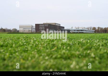 Niederländische Zentralklinik macht Millionen-Verluste. Blick auf die niederländische Zentralklinik Ommelander Ziekenhuis in der Provinz Groningen. Niederländische Medien zufolge macht das Krankenhaus derzeit Millionen-Verluste. Scheemda Groningen Niederlande *** niederländisches Zentralkrankenhaus macht Millionen an Verlusten Ansicht des niederländischen Zentralkrankenhauses Ommelander Ziekenhuis in der Provinz Groningen Laut niederländischen Medien macht das Krankenhaus derzeit Millionen an Verlusten Scheemda Groningen Niederlande Urheberrecht: Xdiebildwerftx Stockfoto