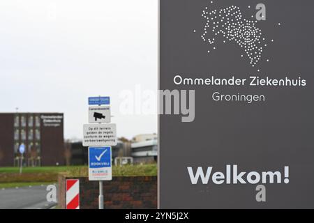 Niederländische Zentralklinik macht Millionen-Verluste. Blick auf die niederländische Zentralklinik Ommelander Ziekenhuis in der Provinz Groningen. Niederländische Medien zufolge macht das Krankenhaus derzeit Millionen-Verluste. Scheemda Groningen Niederlande *** niederländisches Zentralkrankenhaus macht Millionen an Verlusten Ansicht des niederländischen Zentralkrankenhauses Ommelander Ziekenhuis in der Provinz Groningen Laut niederländischen Medien macht das Krankenhaus derzeit Millionen an Verlusten Scheemda Groningen Niederlande Urheberrecht: Xdiebildwerftx Stockfoto