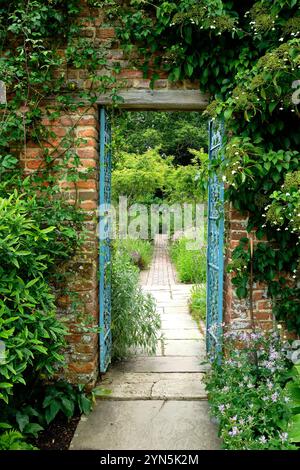 Garteneingang Sissinghurst Stockfoto