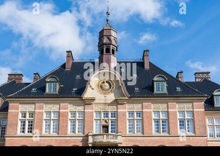 acade of Courthouse in Aarhus, Dänemark Stockfoto