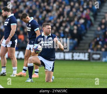 Scottish Gas Murrayfield. Edinburgh Schottland Großbritannien 24. November 24 HERBSTTESTS 2024/25 Schottlands Spiel gegen Australien Finn Russell of Scotland Credit: eric mccowat/Alamy Live News Stockfoto