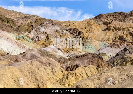 Famous Artists Palette im Death Valley National Park, USA, Nordamerika Stockfoto