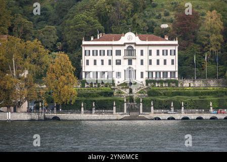 TREMEZZO, ITALIEN, 02. OKTOBER 2023, berühmte Villa Carlotta am Comer See, Italien, Europa Stockfoto