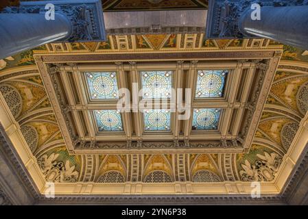 WASHINGTON, USA, 13. AUGUST 2022, in der Library of Congress in Washington DC, USA, Nordamerika Stockfoto