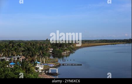 Barra de Cazones, Veracruz, Mexiko Stockfoto