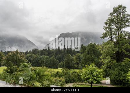 Schloss Linderhof und Park, Maurenpavillon, Oberbayern, Deutschland, Europa Stockfoto