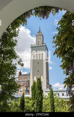 Die Grande Mosquee de Paris, Frankreich, Europa Stockfoto