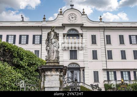 TREMEZZO, ITALIEN, 02. OKTOBER 2023, berühmte Villa Carlotta am Comer See, Italien, Europa Stockfoto