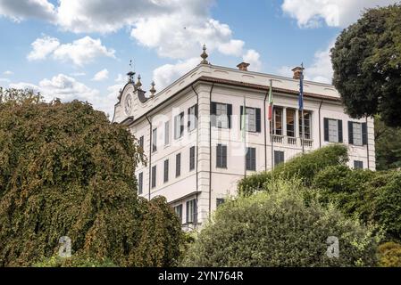 TREMEZZO, ITALIEN, 02. OKTOBER 2023, berühmte Villa Carlotta am Comer See, Italien, Europa Stockfoto