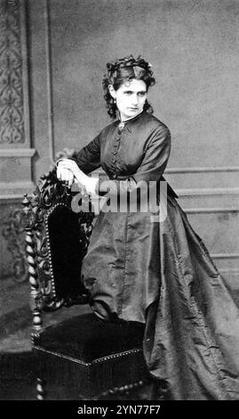 Berthe Morisot, Berthe Marie Pauline Morisot (1841–1895) französische Malerin Stockfoto