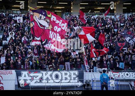 Tokio, Japan. November 2024. Allgemeine Ansicht Fußball/Fußball : Endspiel zwischen Gamba Osaka 0-1 Vissel Kobe im Japan National Stadium während des Emperor's Cup JFA 104. Japan Football Championship in Tokio, Japan. Quelle: SportsPressJP/AFLO/Alamy Live News Stockfoto